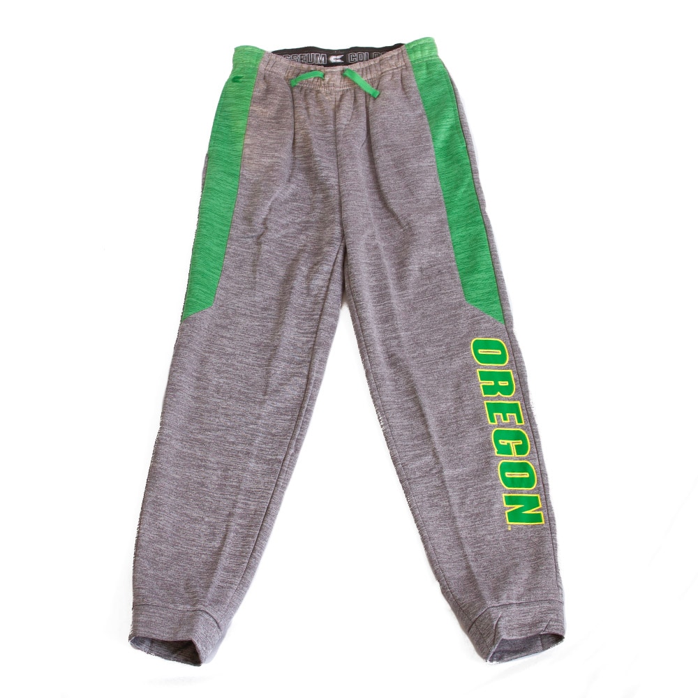Ducks Spirit, Colosseum, Grey, Pants, Polyester, Kids, Youth, Rylos, 803865